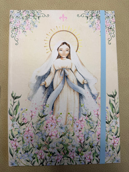 Kit Devocional Mariano – Bloco de Escrita + Xícara