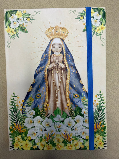 Kit Devocional Mariano – Bloco de Escrita + Xícara