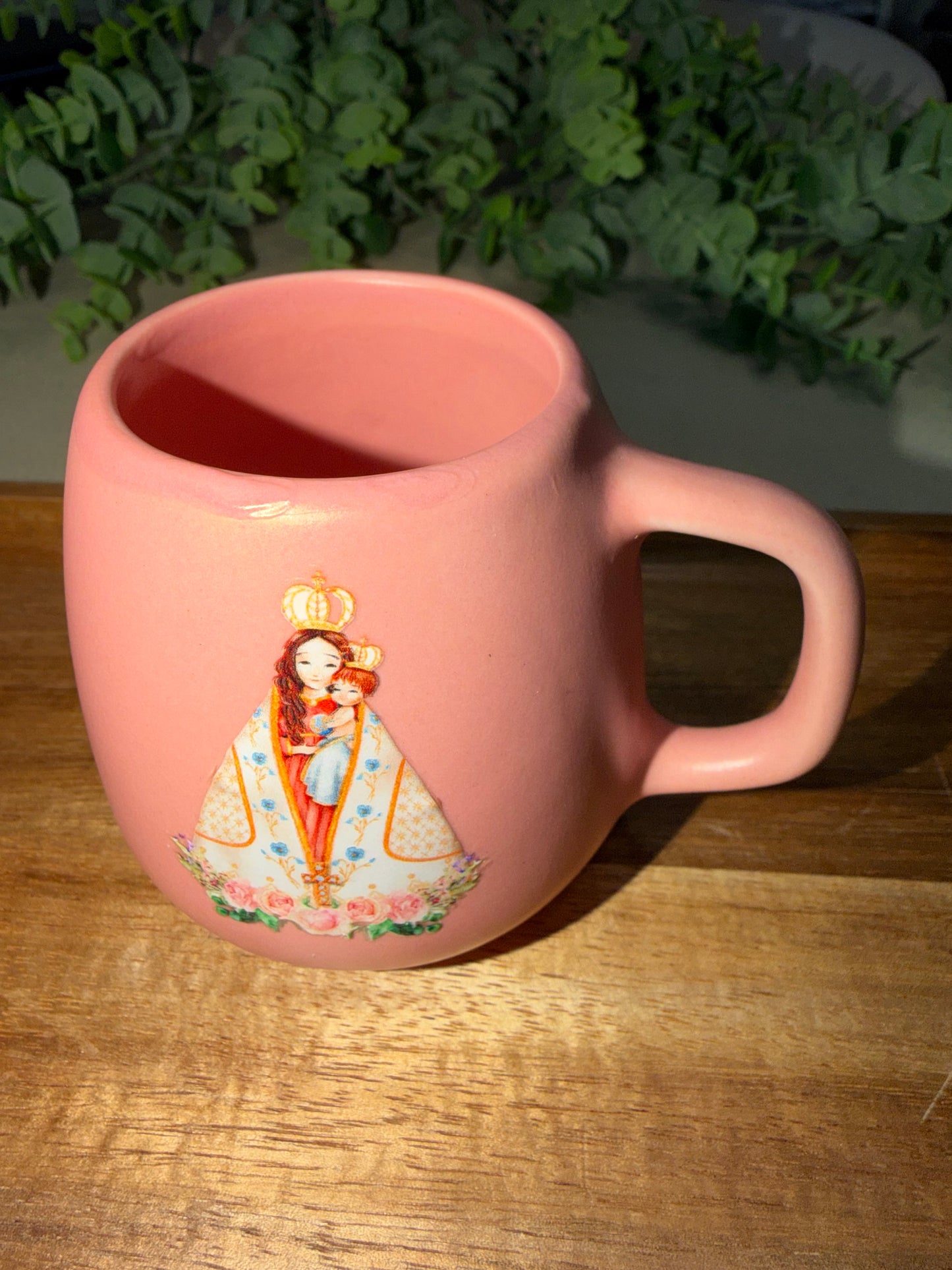 Xícara Mariana em Cerâmica – Coleção Nossa Senhora