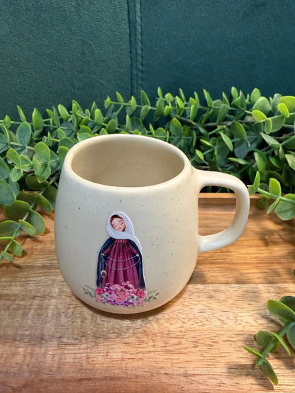 Xícara Mariana em Cerâmica – Coleção Nossa Senhora