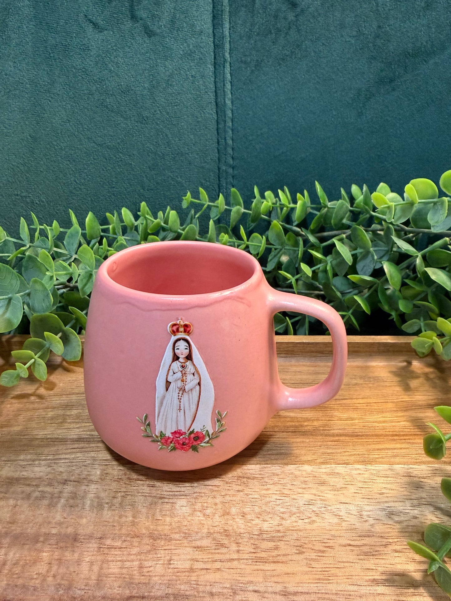 Kit Devocional Mariano – Bloco de Escrita + Xícara