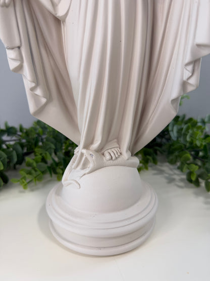 Our Lady of Grace with Halo – 30cm | Piece with delicate damage