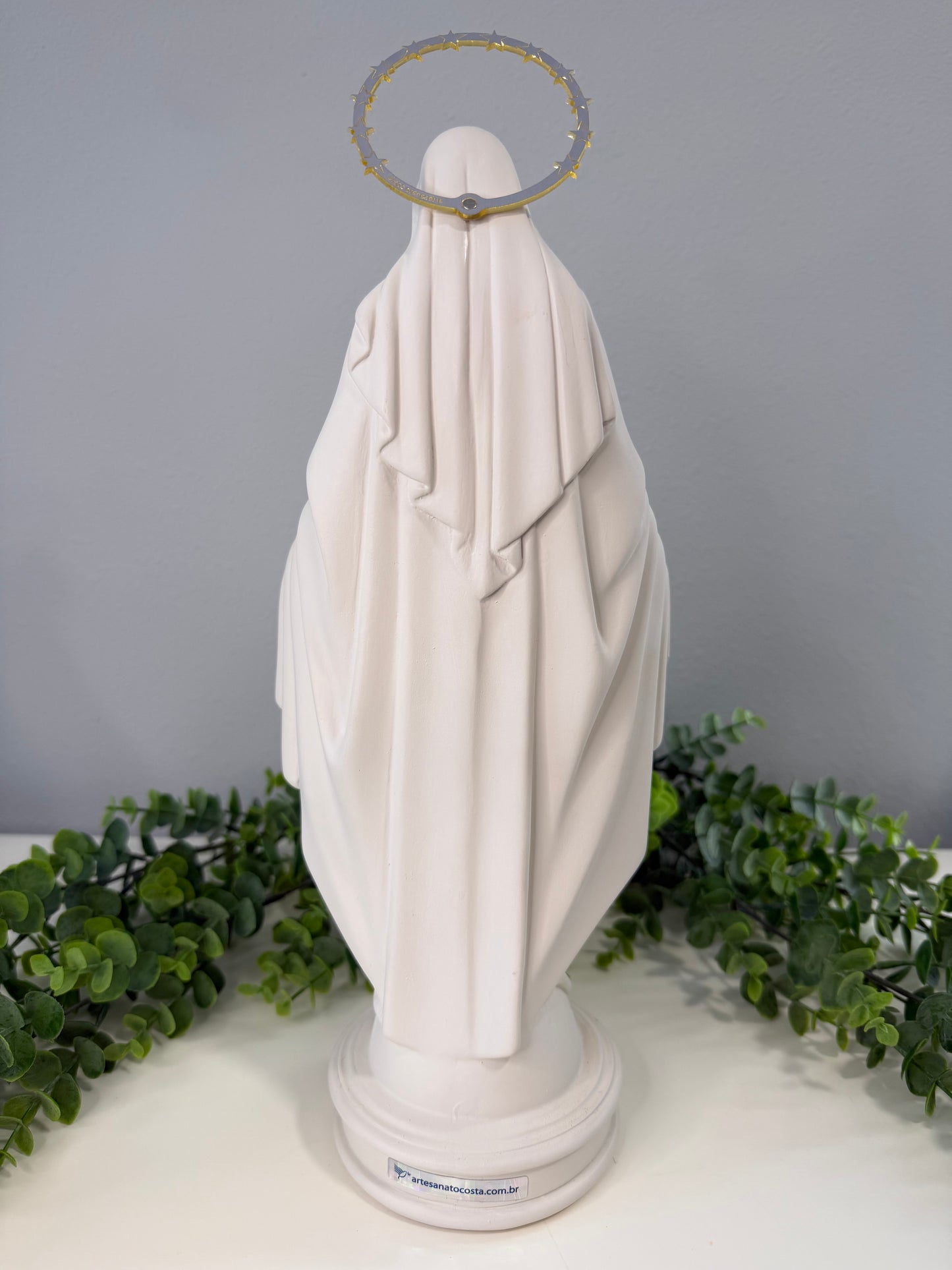Our Lady of Grace with Halo – 30cm | Piece with delicate damage