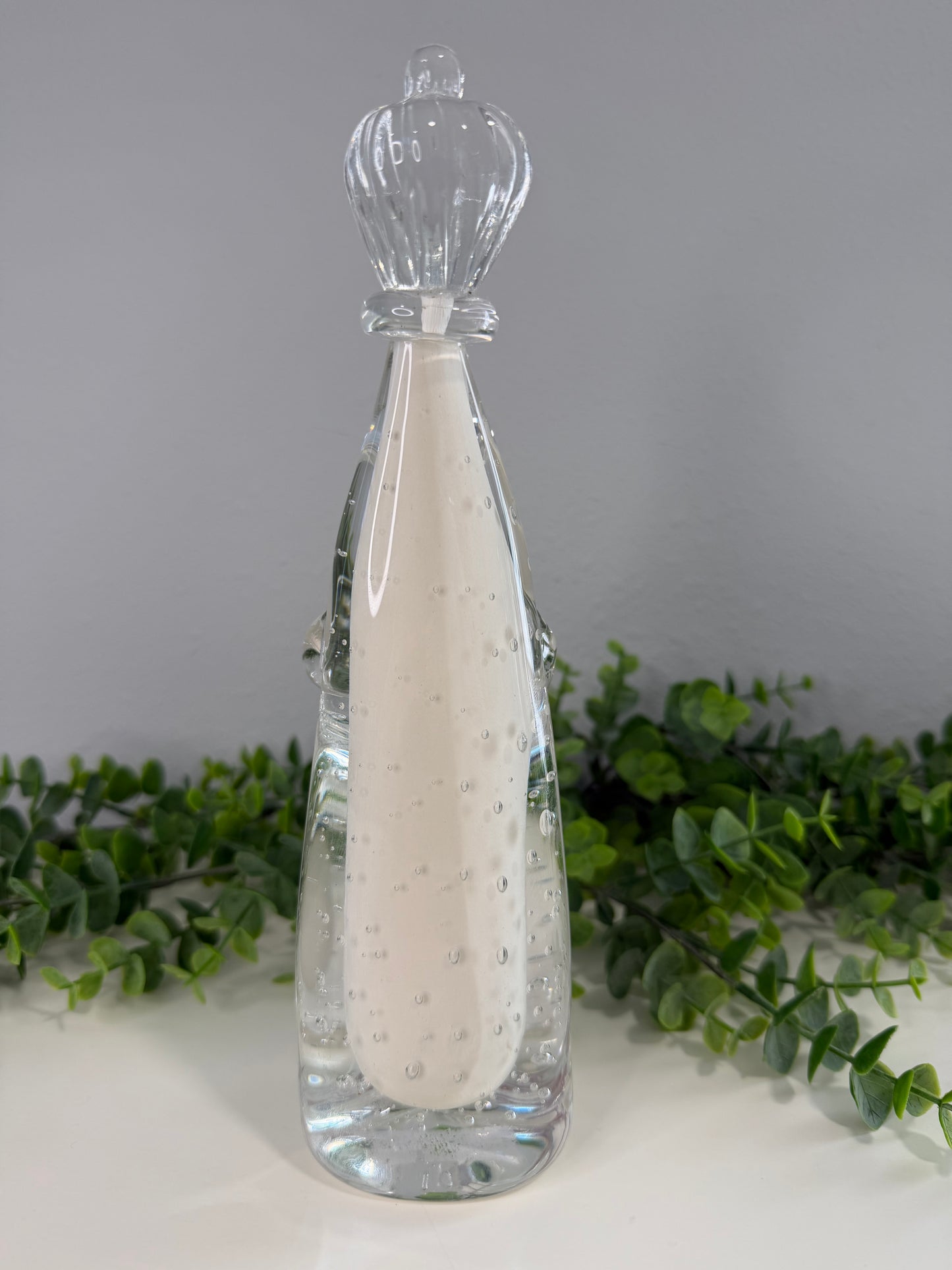 Nossa Senhora de Fátima em Murano – Off White Leitoso | 25 cm