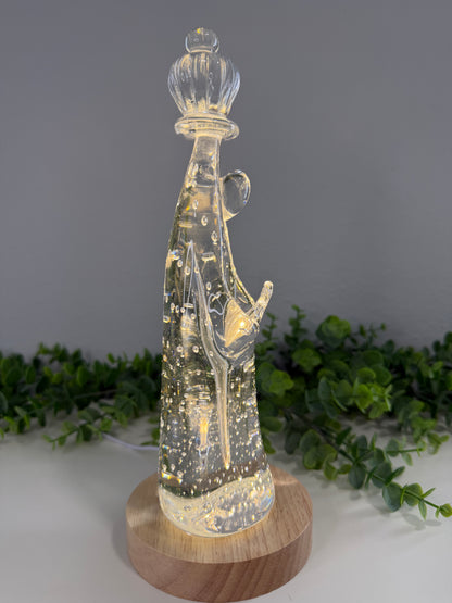 Nossa Senhora de Fátima de Murano – Luz de Fé e Esperança (25cm)