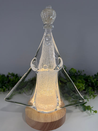 Nossa Senhora Aparecida de Murano – Luz da Presença Divina (25cm)