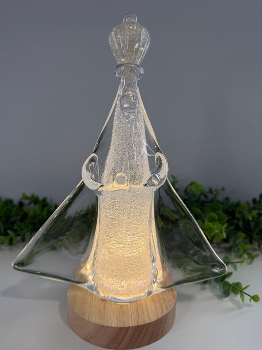 Nossa Senhora Aparecida de Murano – Luz da Presença Divina (25cm)