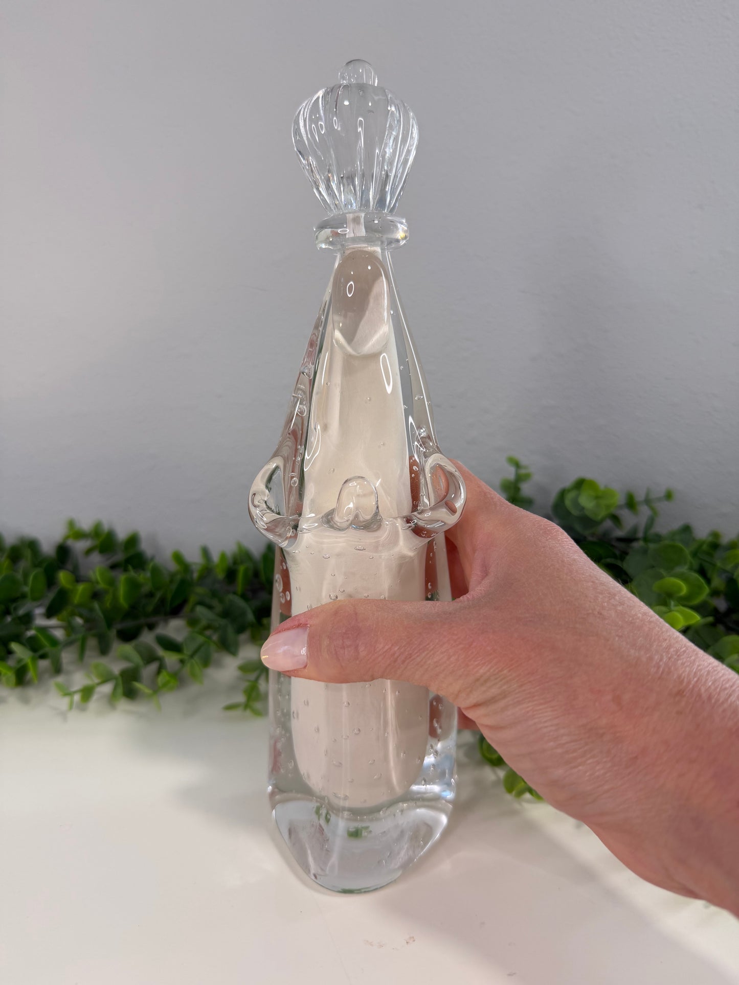 Nossa Senhora de Fátima em Murano – Off White Leitoso | 25 cm