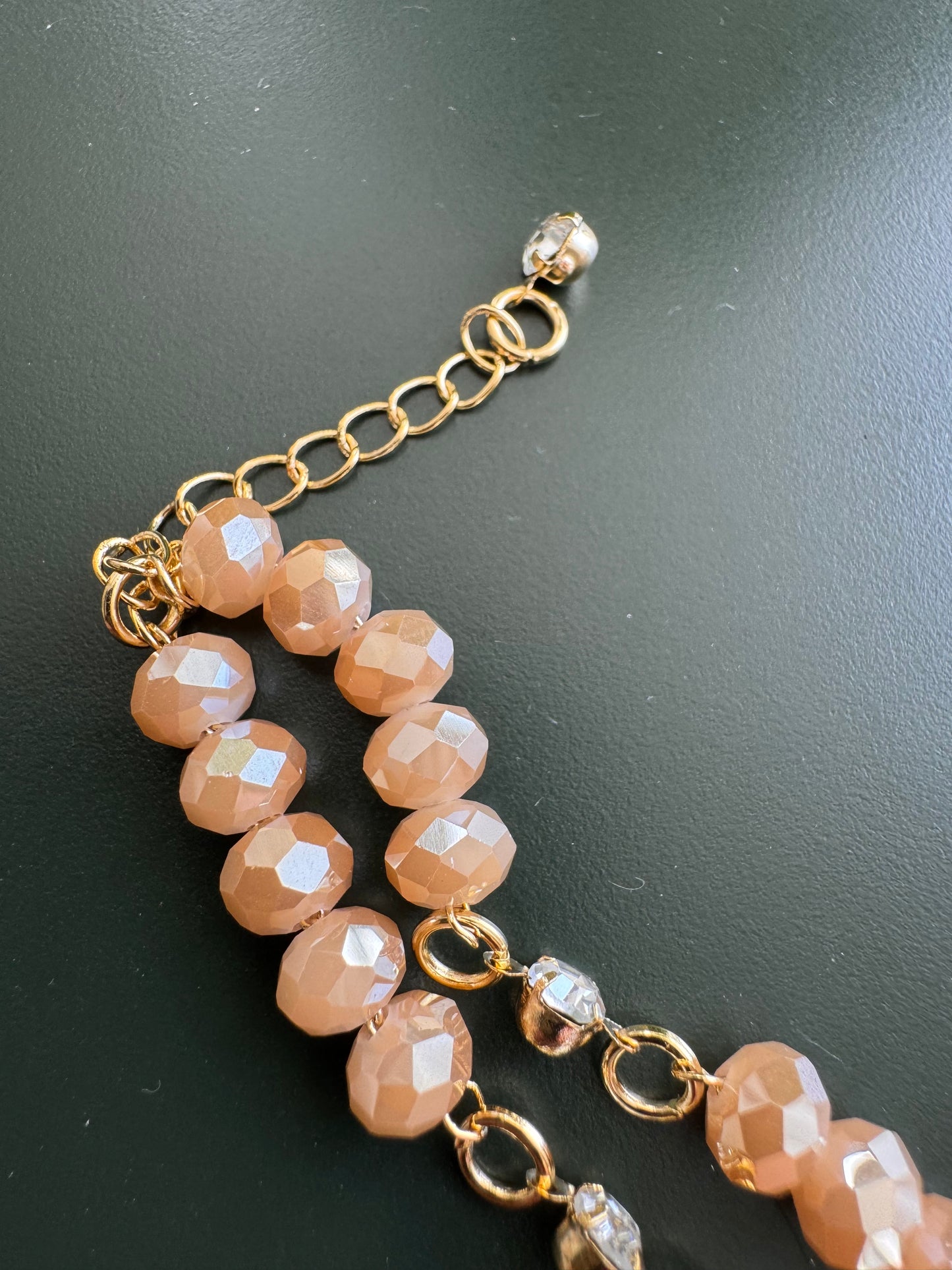 Mini Crystal Rosary Bracelet – Various Colors