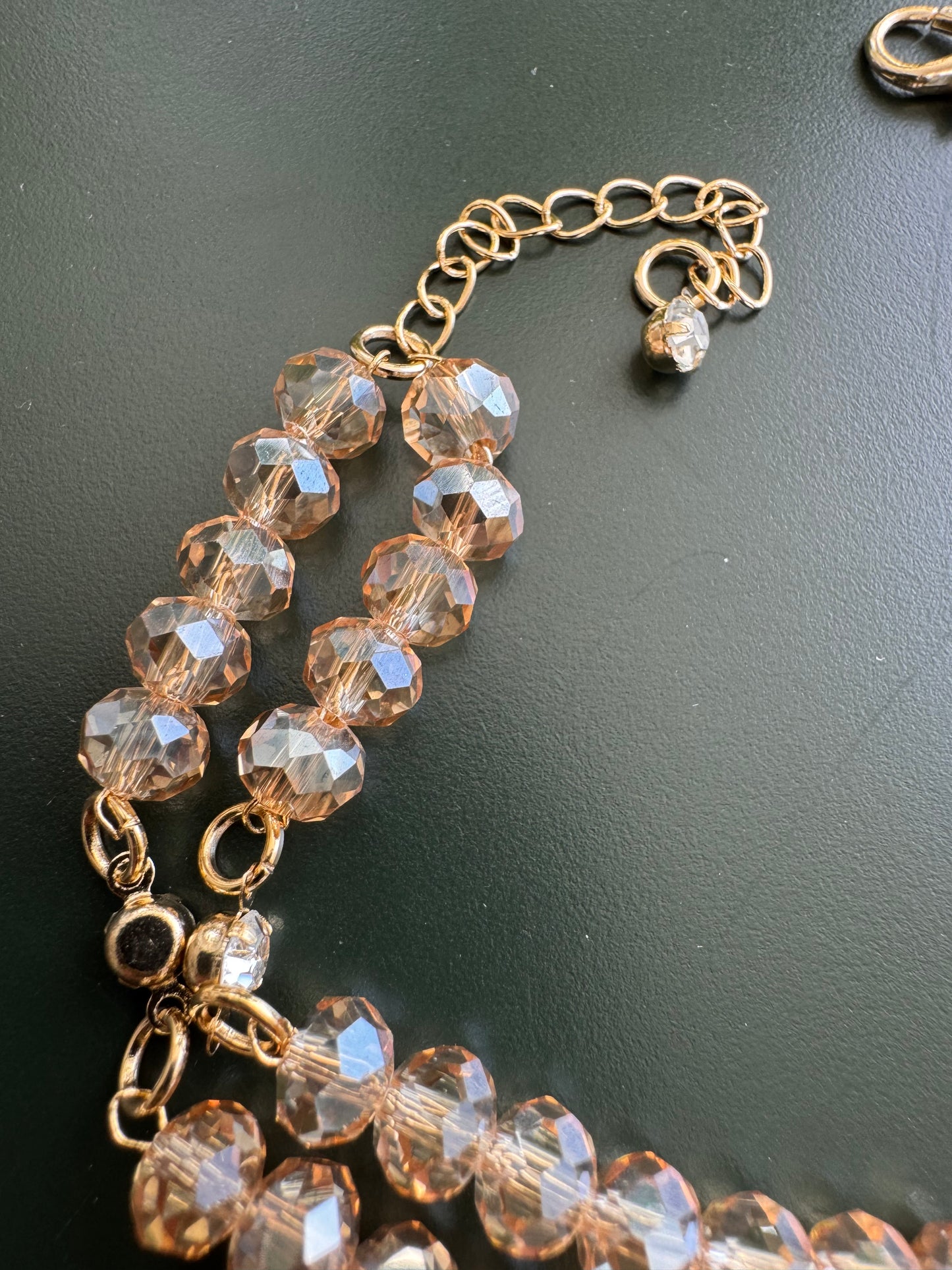 Mini Crystal Rosary Bracelet – Various Colors