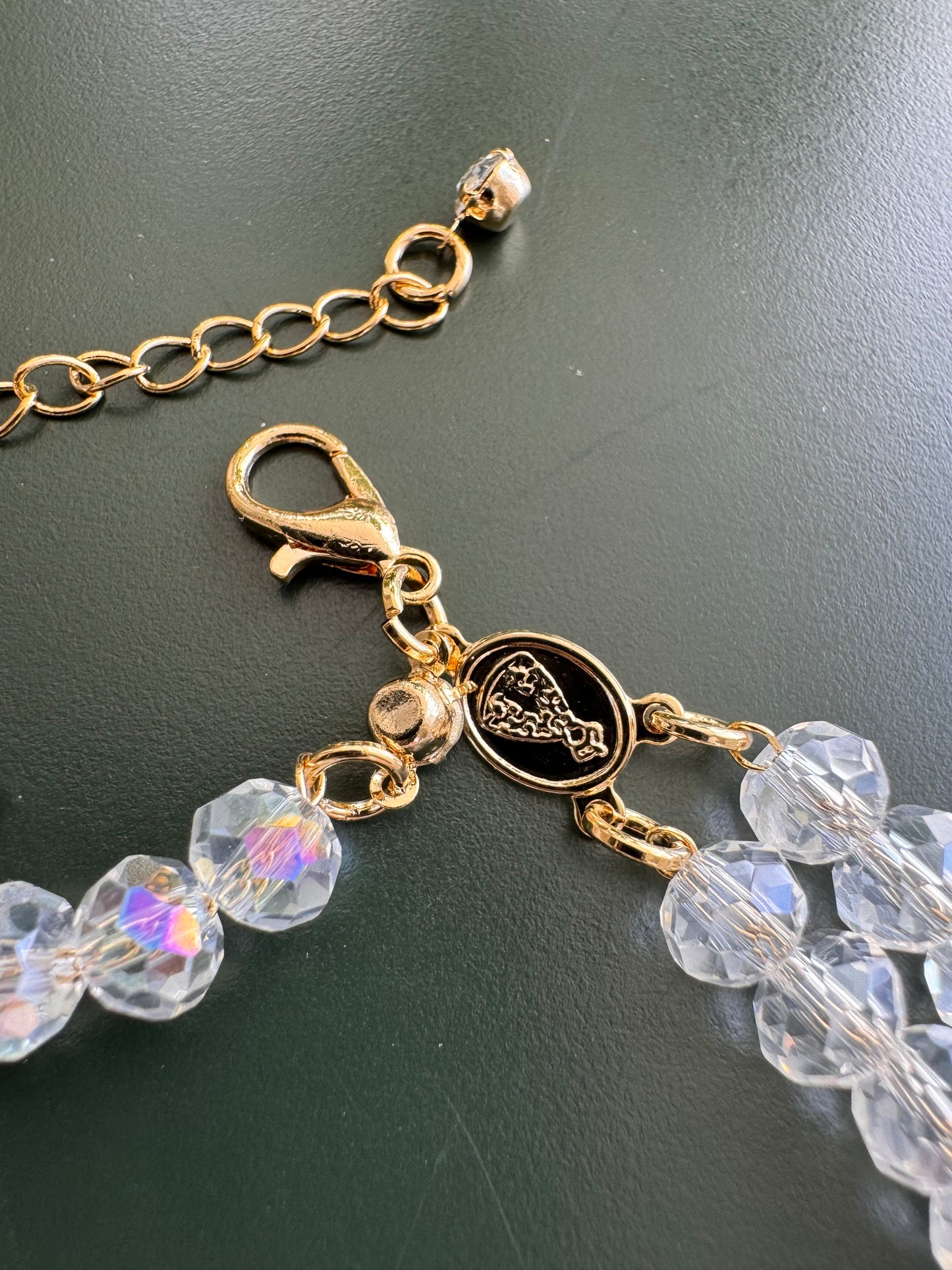 Mini Crystal Rosary Bracelet – Various Colors