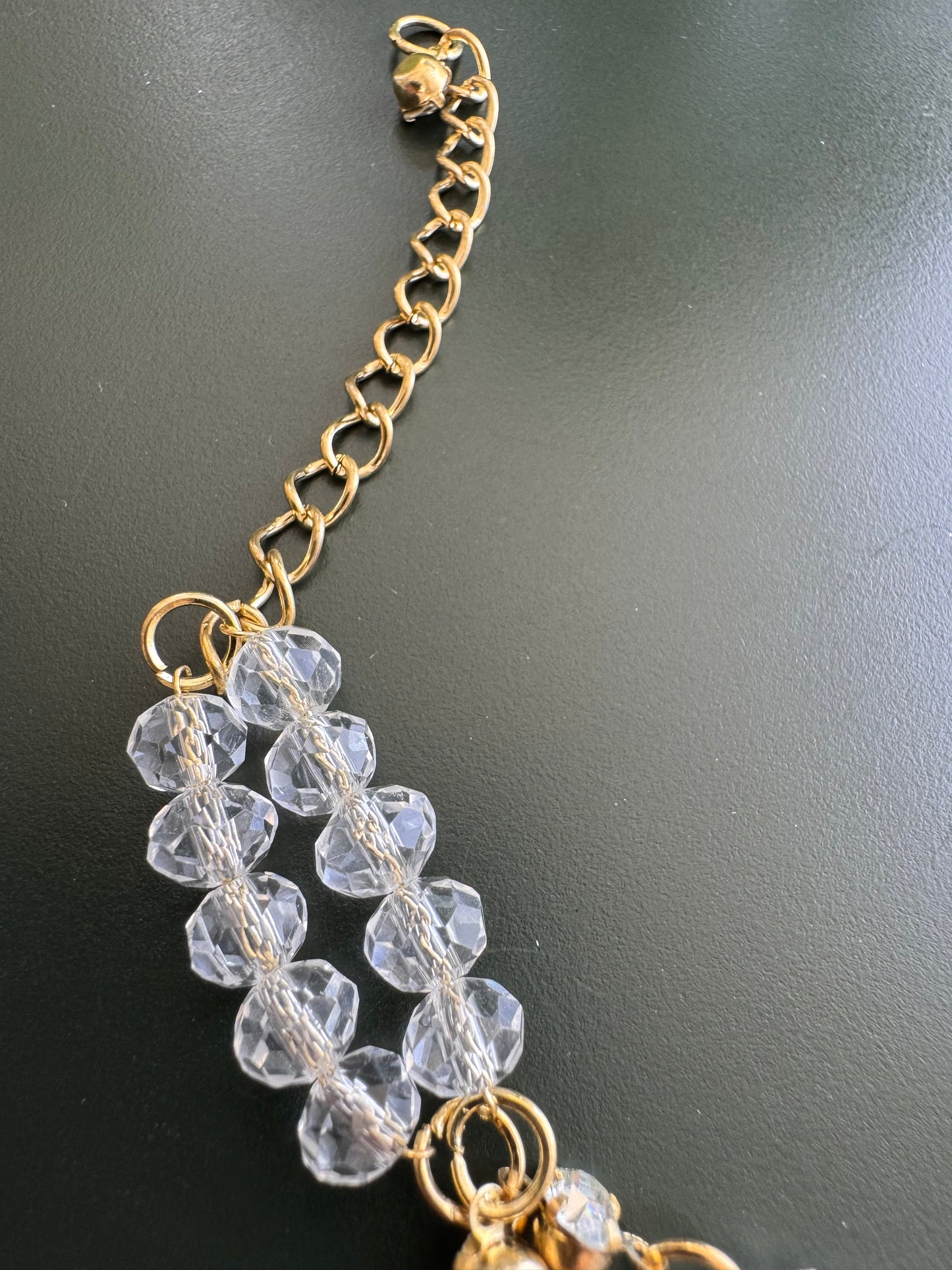 Mini Crystal Rosary Bracelet – Various Colors