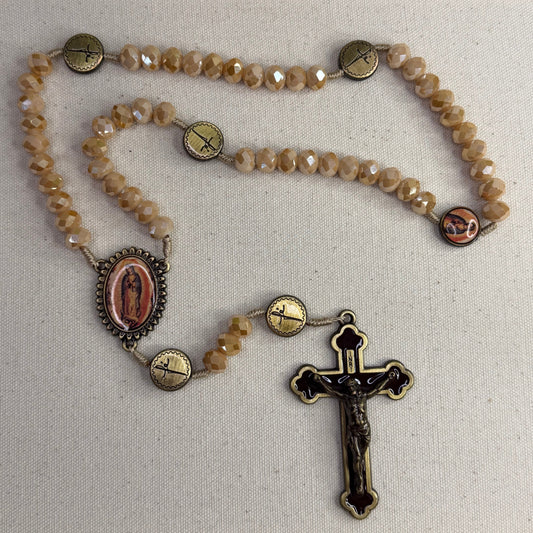 Rosario de Cristal Nuestra Señora de Guadalupe