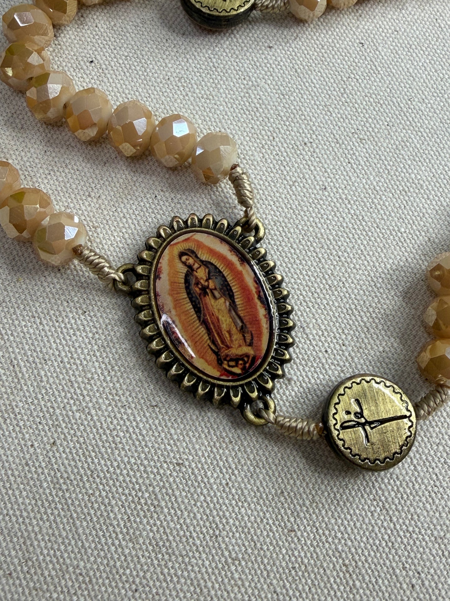 Rosario de Cristal Nuestra Señora de Guadalupe