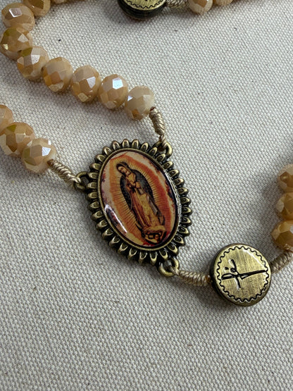 Rosario de Cristal Nuestra Señora de Guadalupe