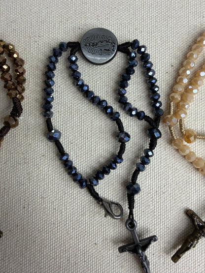 Pulseira Terço Nossa Senhora de Guadalupe com Cristais