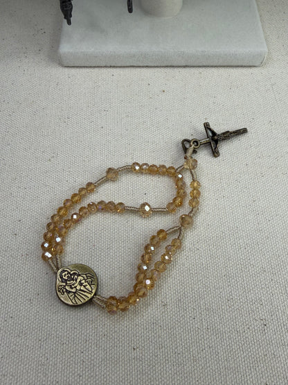 St. Joseph Rosary Bracelet – Protection, care, and faithfulness
