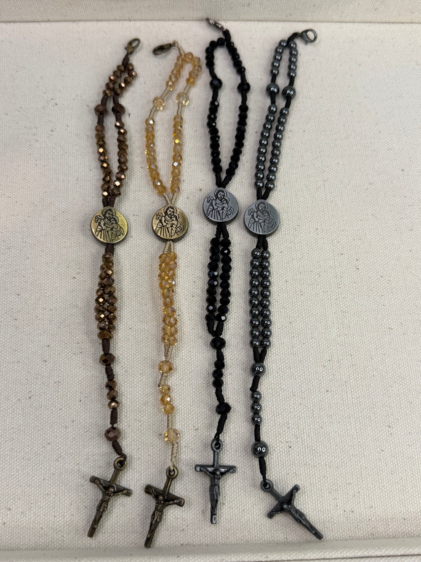 St. Joseph Rosary Bracelet – Protection, care, and faithfulness