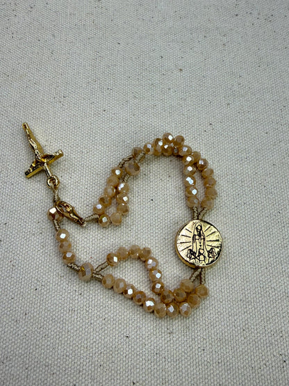 Our Lady of Fátima Rosary Bracelet – Faith, conversion, and hope