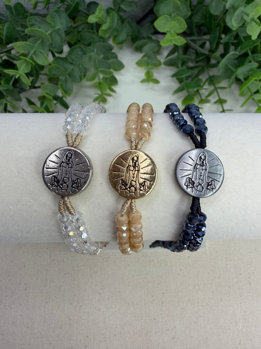 Pulseira Terço de Nossa Senhora de Fátima – Fé, conversão e esperança