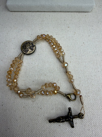 Saint Rita of Cascia Rosary Bracelet – Faith in Impossible Causes