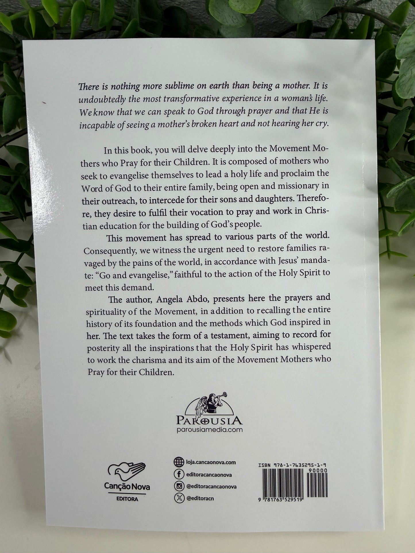 Book "Mothers Who Pray for Their Children – By God’s Inspiration"