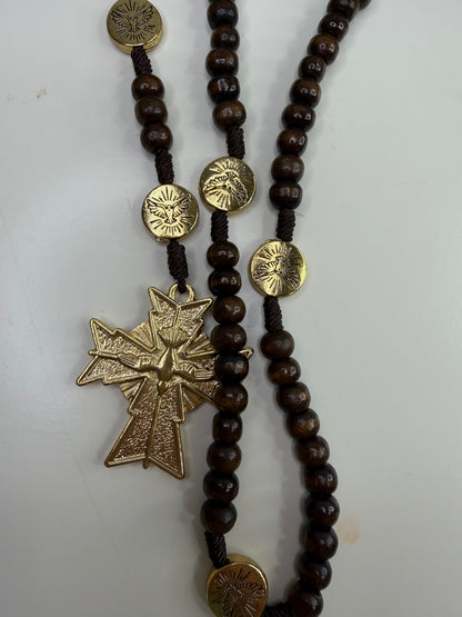 Holy Spirit Rosary in Crystals