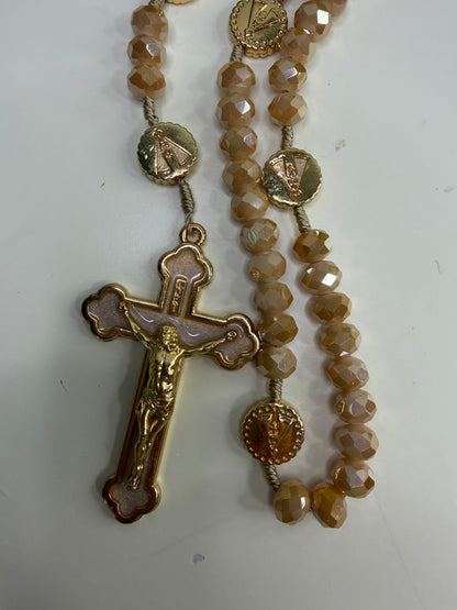 Our Lady of Aparecida Rosary in Crystals