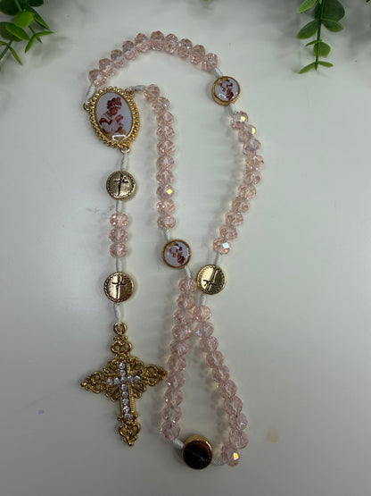 Our Lady of La Salette Rosary in Crystals