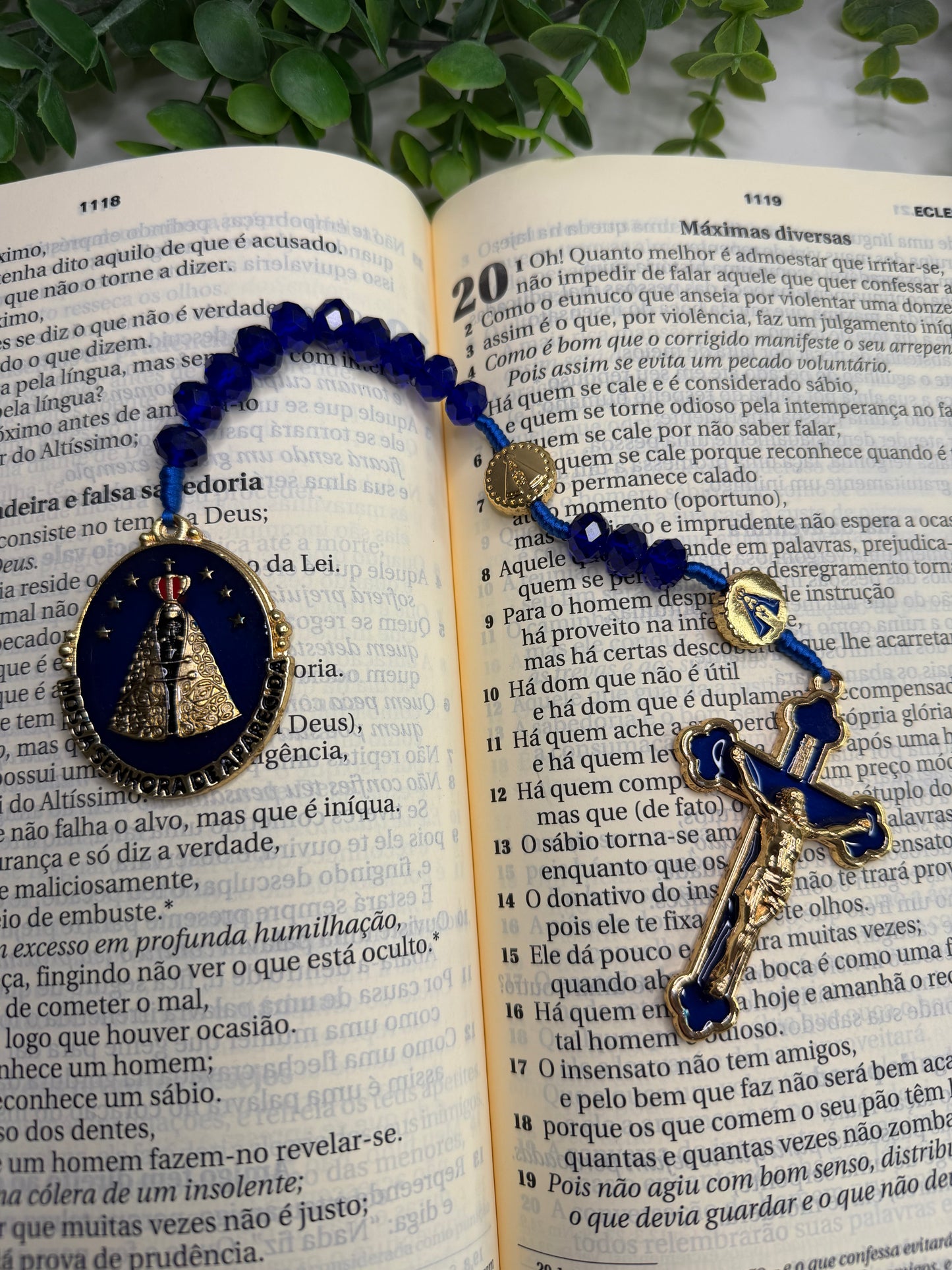Dezena Marcador de Bíblia de Nossa Senhora Aparecida
