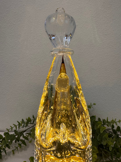 Imagem de Murano - Nossa Senhora de Fátima - Âmbar | Tamanho M - 30cm