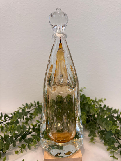 Imagem de Murano - Nossa Senhora de Fátima - Âmbar | Tamanho M - 30cm