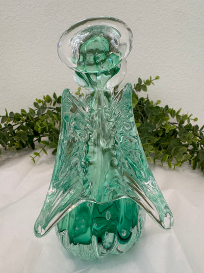 Anjo de Murano Verde – 18 cm