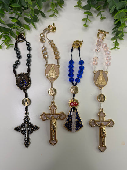 Adorno para Carro ou Bolsa Nossa Senhora Aparecida