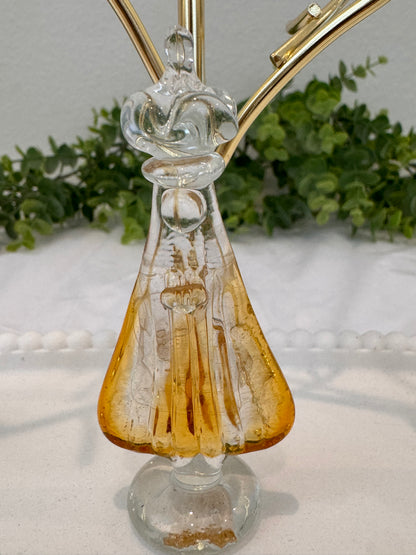Miniatura Nossa Senhora Aparecida em Murano – 8 cm