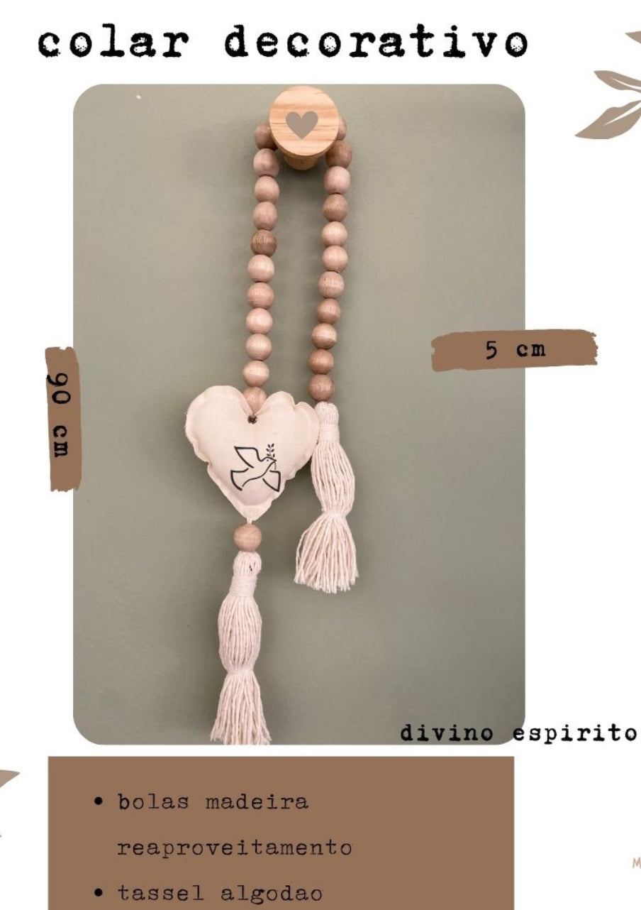 Colares Decorativos com Frases Inspiradoras