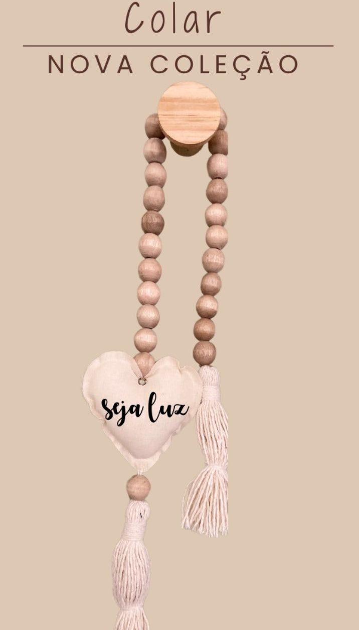 Colares Decorativos com Frases Inspiradoras