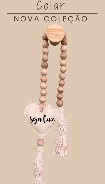 Colares Decorativos com Frases Inspiradoras