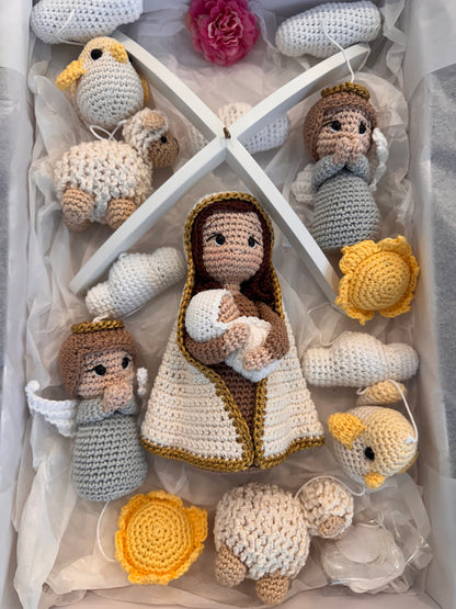 Mobile de Amigurumi Artesanal