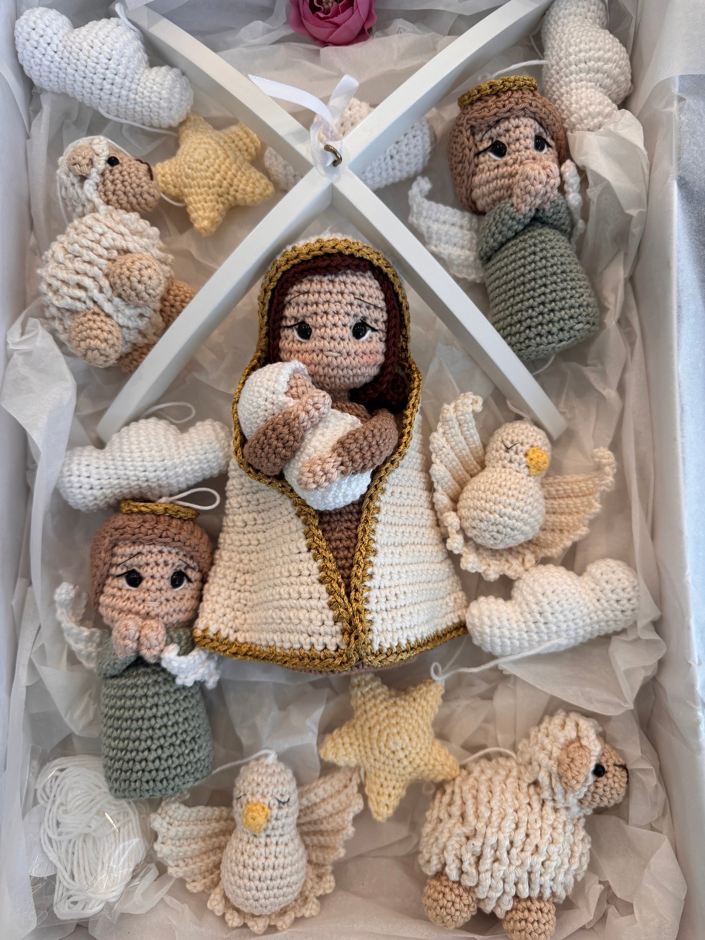 Mobile de Amigurumi Artesanal