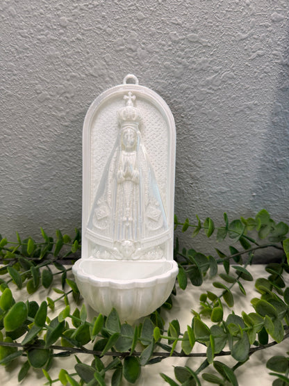 Pia de Água Benta – Nossa Senhora Aparecida | Impressão 3D em PLA