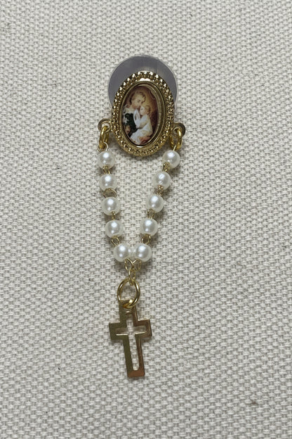 Broche Religioso com Dezena