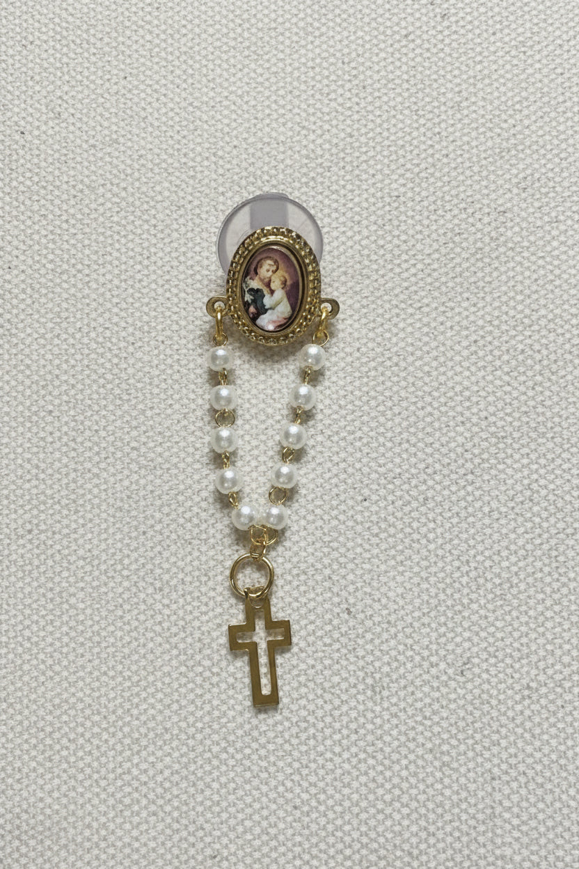 Broche Religioso com Dezena