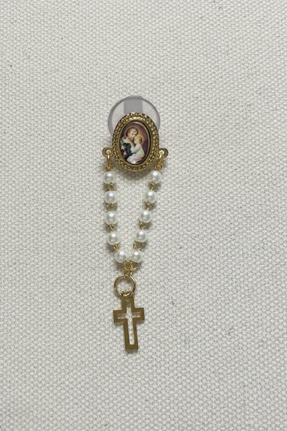 Broche Religioso com Dezena