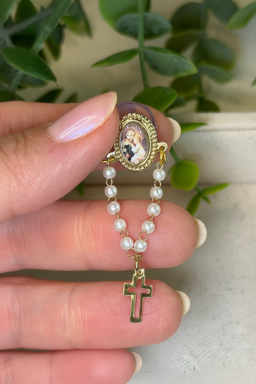 Broche Religioso com Dezena