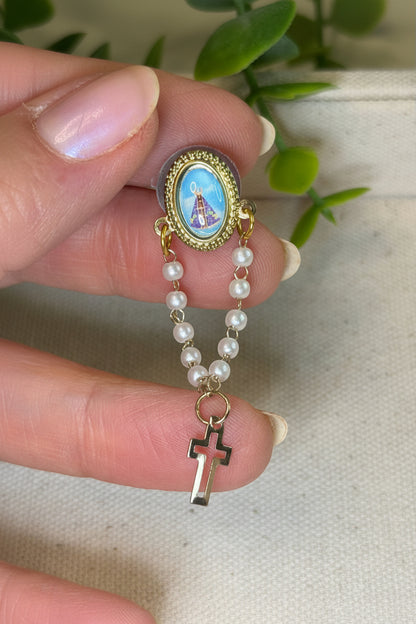 Broche Religioso com Dezena
