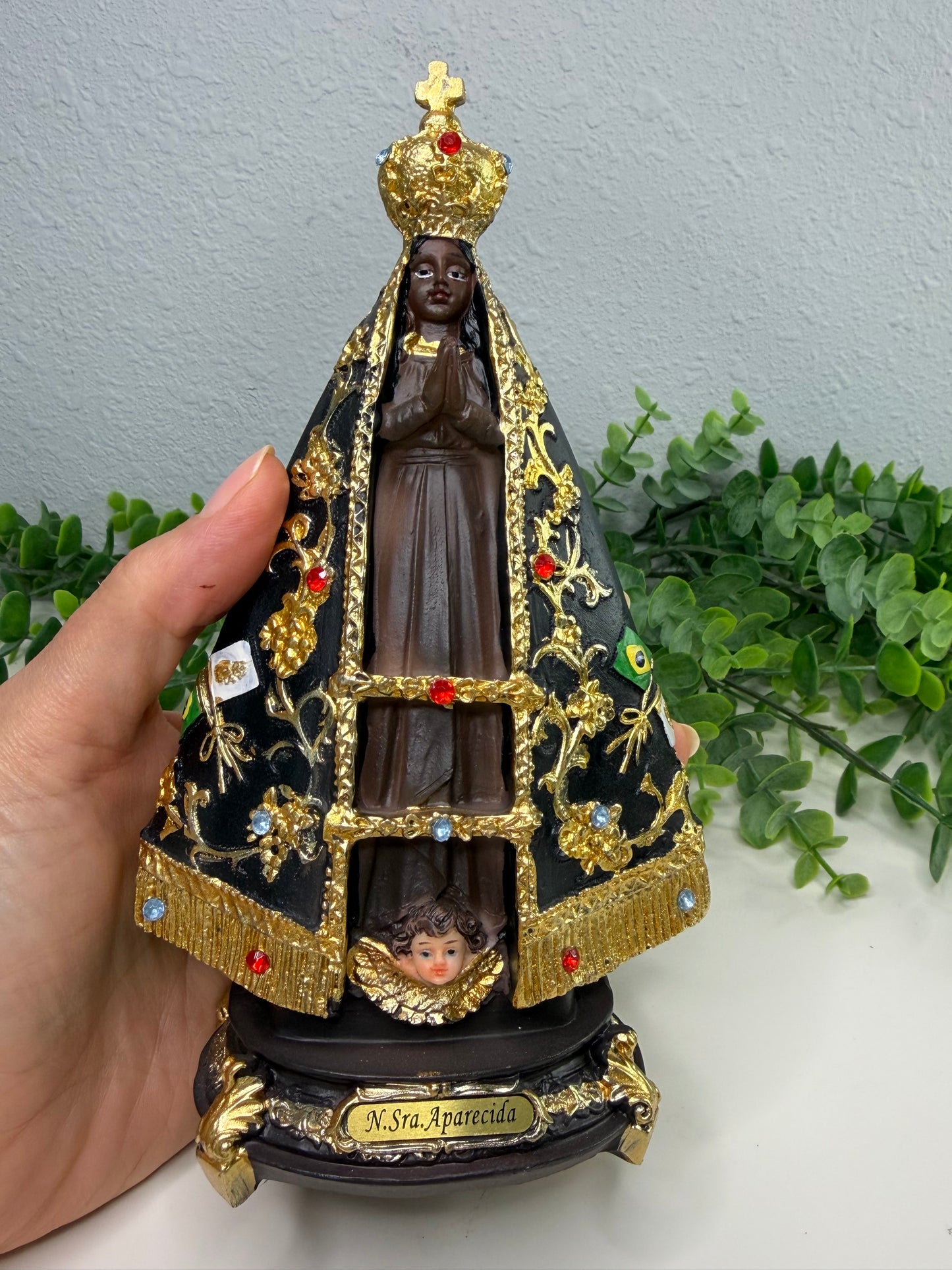 Imagem Nossa Senhora Aparecida em Resina