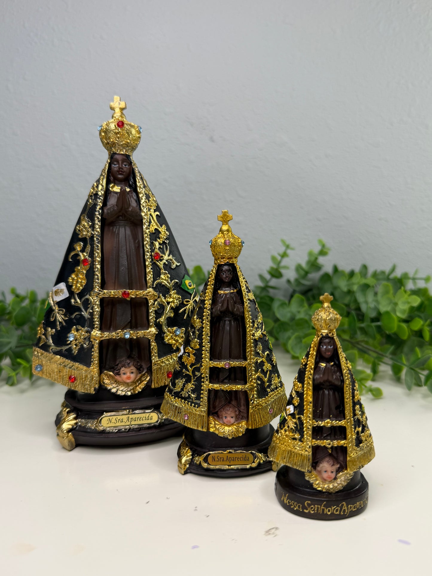 Imagem Nossa Senhora Aparecida em Resina