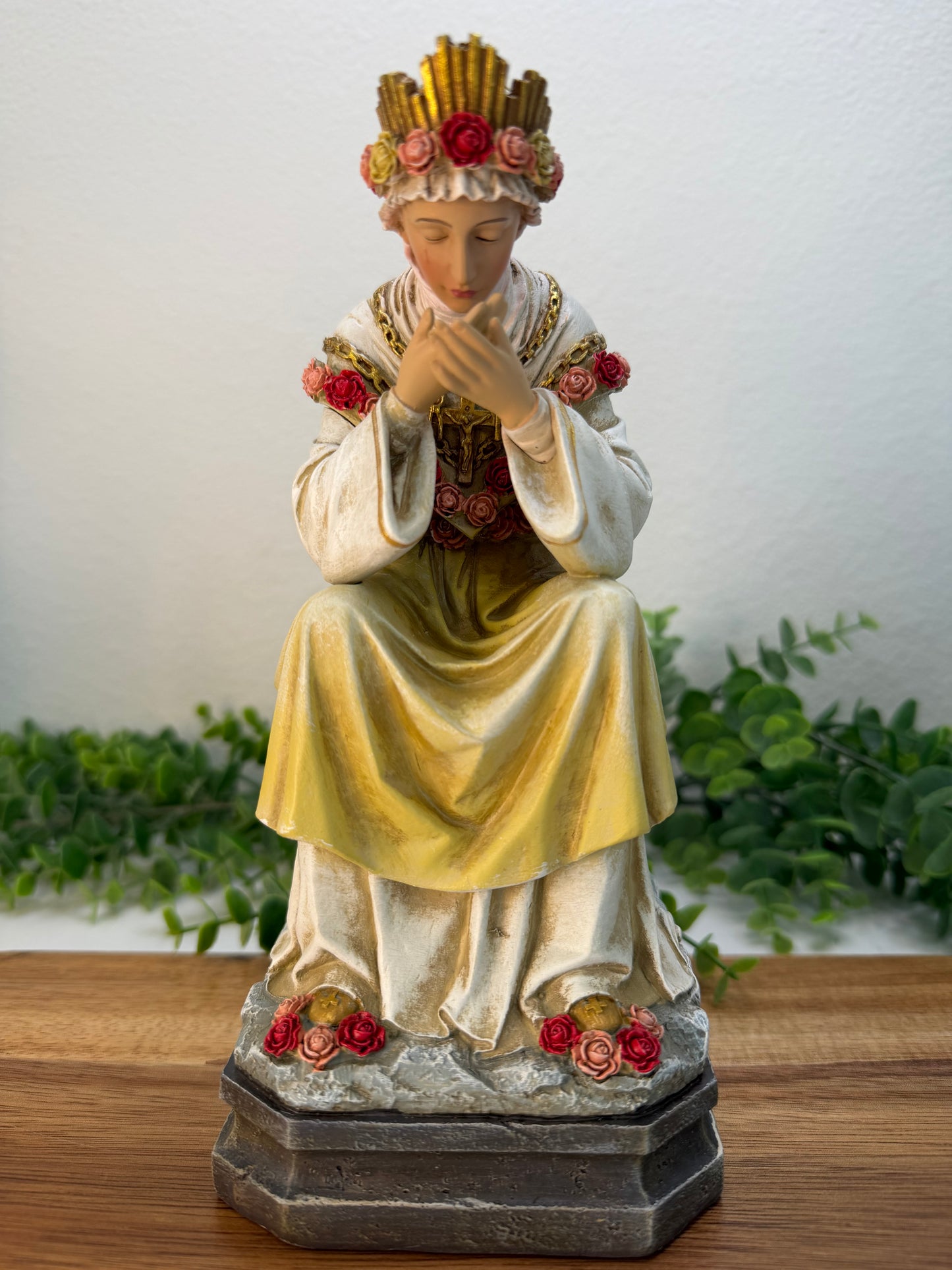 Nossa Senhora de La Salette — 8,5" em Resina (550g)