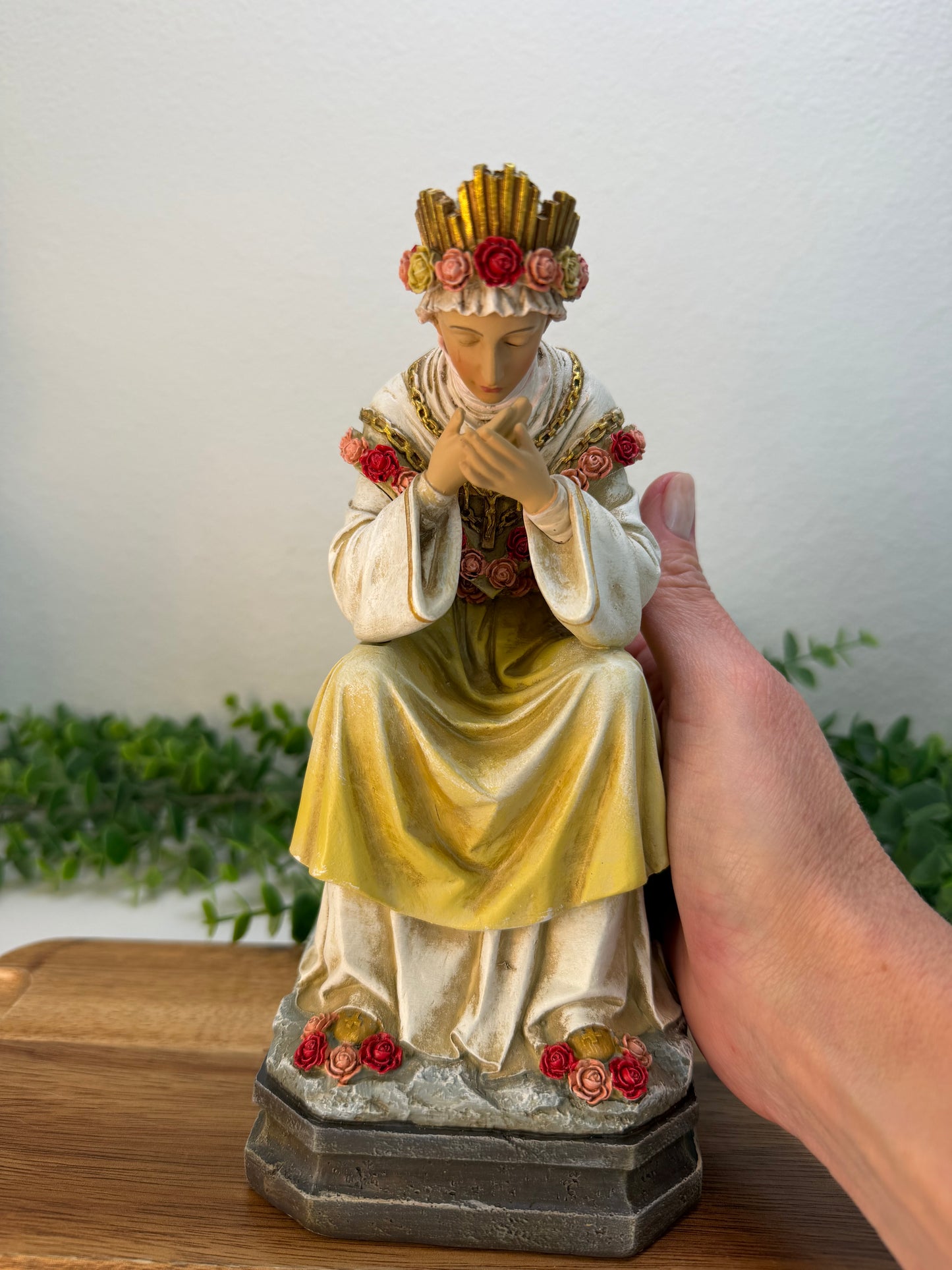 Nossa Senhora de La Salette — 8,5" em Resina (550g)